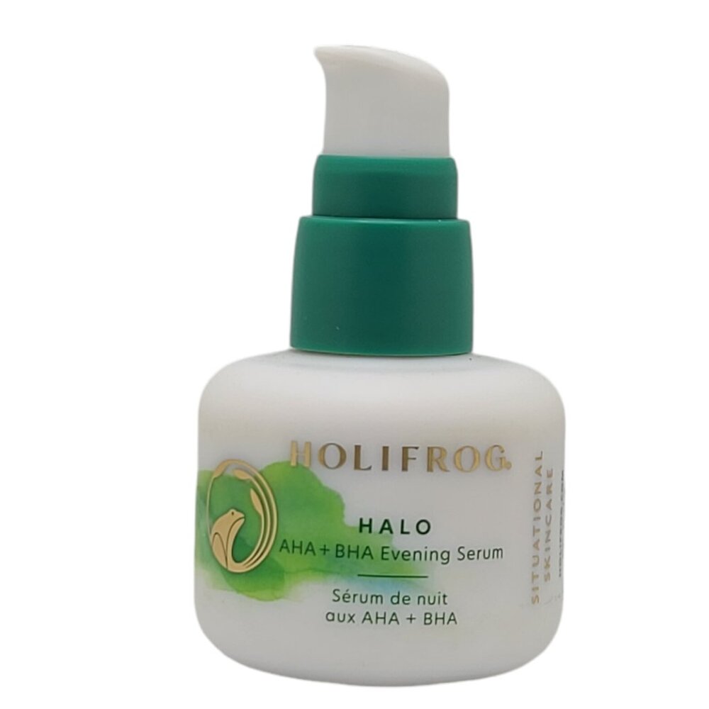 Holifrog Halo AHA + BHA Evening Serum Resurface & Reveal 1oz/30ml *New* - Picture 2 of 4